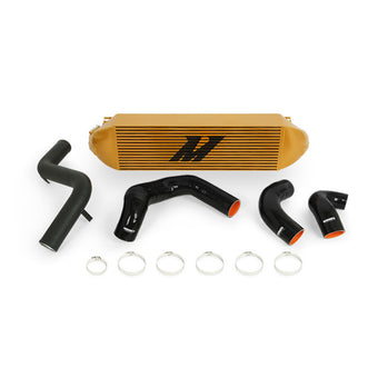 compare product Mishimoto 2013+ Ford Focus ST Gold Intercooler w/ Black Pipes