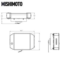 Mishimoto Universal Drag Race Performance Aluminum Radiator - Natural - My Store