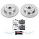 Power Stop 00 - 02 Mercedes - Benz S430 Rear Z26 Street Warrior Brake Kit - My Store