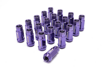compare product Wheel Mate WM14R 14x1.50 Lug Nuts Purple 20 PCS