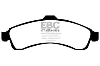 compare product EBC 03-05 Buick Rainier 4.2 Greenstuff Front Brake Pads
