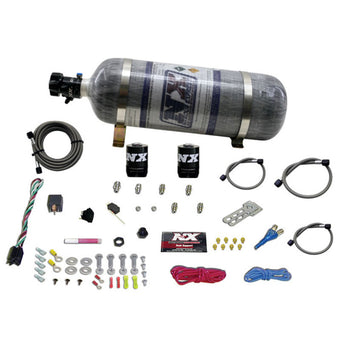 compare product Nitrous Express GM EFI Race Single Nozzle Nitrous Kit (100-250HP) w/Composite Bottle