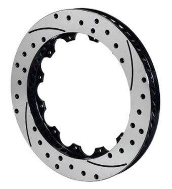 compare product Wilwood Rotor-SRP48 SPC-37-RH-BLK-Drill 12.88 x 1.00 - 12 on 8.75in