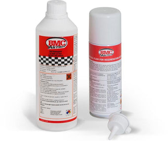 compare product BMC Complete Filter Washing Kit - 500ml Detergent & 200ml Oil Spray (Aerosol)