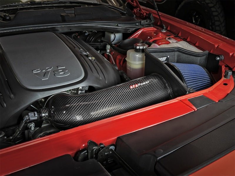 aFe MagnumFORCE Intakes Stage - 2 P5R Carbon Fiber AIS 11 - 17 Dodge Challenger/Charger V8 - 5.7L Hemi - My Store