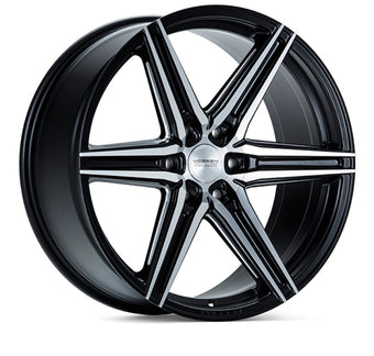 compare product Vossen HF6-2 24x10 / 6x135 / ET25 / Deep Face / 87.1 - Brushed Matte Black Wheel