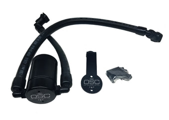 compare product J&L 2011-2017 Ford Mustang GT Driver Side Oil Separator 3.0 - Black Anodized