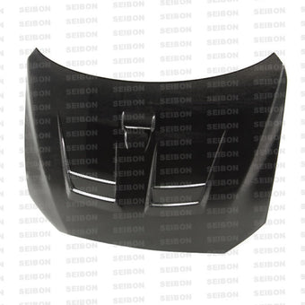 compare product Seibon 08-09 Mitsubishi Lancer (CYA4/5A) DV Style Carbon Fiber Hood
