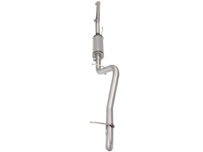 aFe MACHForce XP 2.5in SS - 409 Cat - Back Exhaust 07 - 16 Jeep Wrangler (JK) V6 - 3.6L/3.8L (2 - 4 Door) - My Store