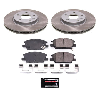 compare product Power Stop 18-21 GMC Terrain Front Semi-Coated Rotor Kit