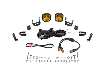 compare product Diode Dynamics SS3 LED Bumper 1 1/4 In Roll Bar Kit Pro - Yellow Combo (Pair)