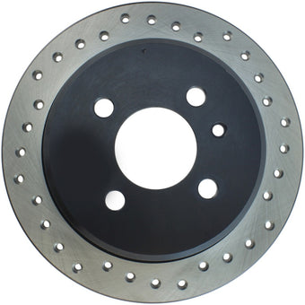 compare product StopTech Drilled Sport Brake Rotor