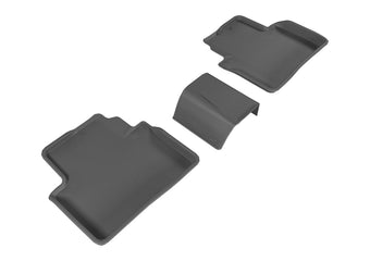 compare product 3D MAXpider 16-20 Honda Civic Kagu 2nd Row Floormats - Black