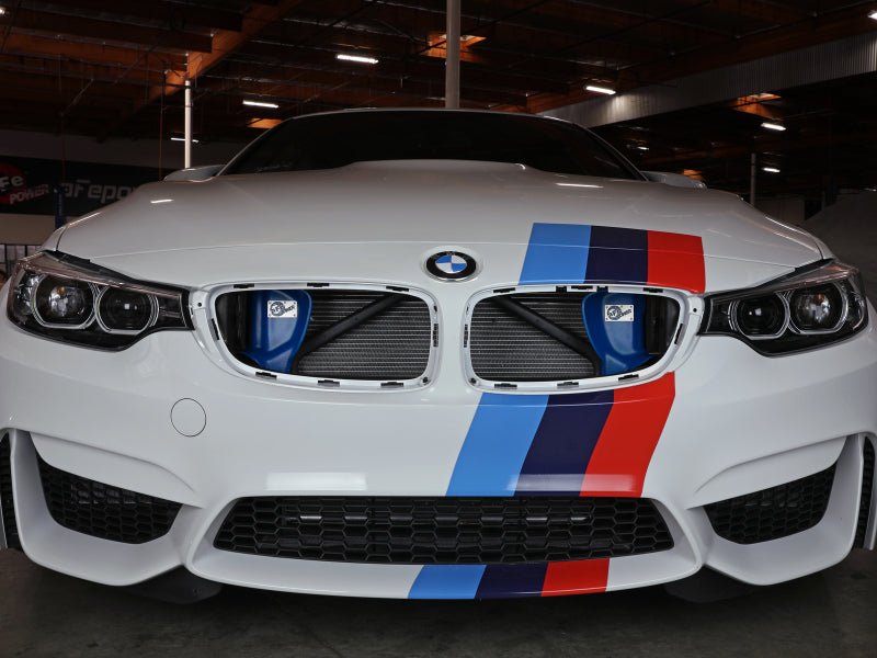 aFe Magnum FORCE Dynamic Air Scoop 15 - 18 BMW M3/15 - 20 M4 - Blue - My Store