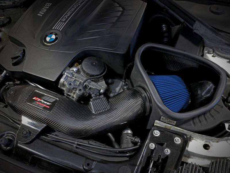 aFe Track Series Carbon Fiber Intake w/Pro 5R Filter BMW M2 (F87) 16 - 18 L6 - 3.0L (t) N55 - My Store