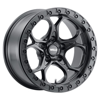 compare product Weld Off-Road W901 17X9.0 Ledge Beadlock 5X127 ET-35 BS3.625 Satin Black 71.5