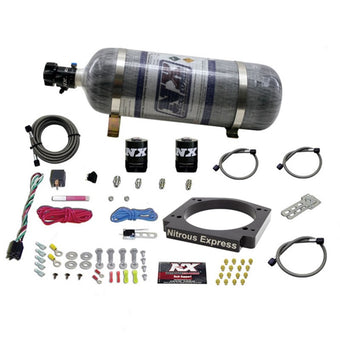 compare product Nitrous Express GM LS 112mm Adapter Plate Kit (100-400HP) w/ 12LB Bottle