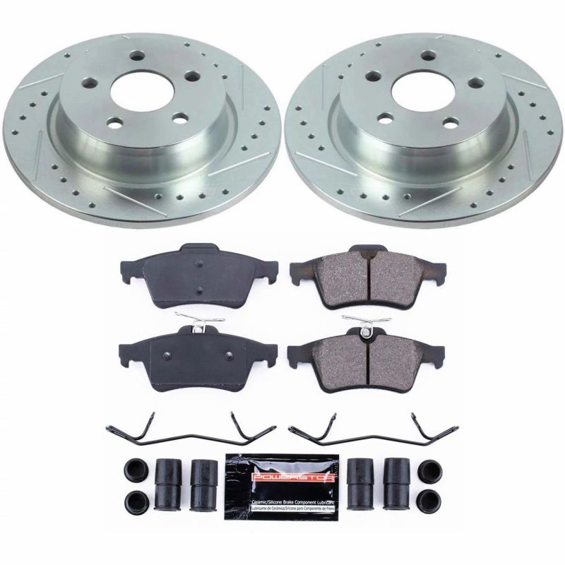 Power Stop 18 - 19 Ford Transit Connect Rear Z23 Evolution Sport Brake Kit - My Store