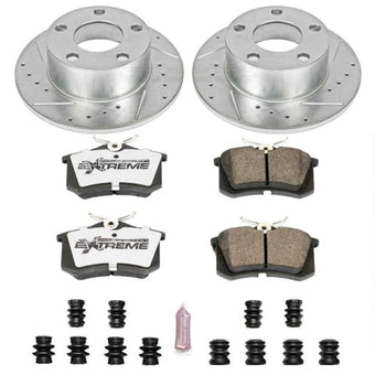 compare product Power Stop 98-04 Audi A6 Rear Z26 Street Warrior Brake Kit