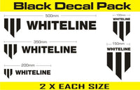 Whiteline Decal Kits 10 Pk Black - My Store