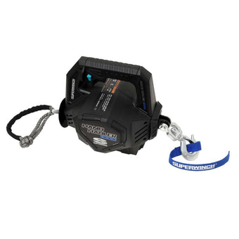 compare product Superwinch Hand Hauler 1000 Winch 24 VDC 1000 lbs Line Pull Soft Shackle Rope End Safely
