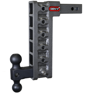 compare product Gen-Y Mega Duty 2in Shank 12.5in Drop 10K Hitch w/Dual-Ball (Use w/Stabilizer Kit GH-0100)