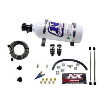 compare product Nitrous Express Hitman EFI Single Nozzle Piranha Nitrous Kit (35-75HP) w/5lb Bottle