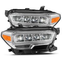 AlphaRex 16 - 20 Toyota Tacoma NOVA LED Projector Headlights Plank Style Chrome w/Activation Light - My Store