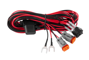 compare product Diode Dynamics Light Duty Dual Output Light Bar Wiring Harness