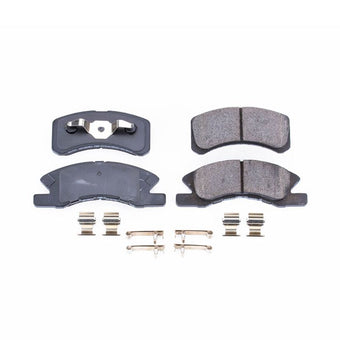 compare product Power Stop 14-15 Mitsubishi Mirage Front Z17 Evolution Ceramic Brake Pads w/Hardware