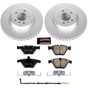 compare product Power Stop 2009 BMW 335d Front Z23 Evolution Sport Coated Brake Kit