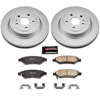compare product Power Stop 08-14 Cadillac CTS Rear Z17 Evolution Geomet Coated Brake Kit