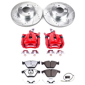 compare product Power Stop 11-12 BMW 328i xDrive Front Z26 Street Warrior Brake Kit w/Calipers