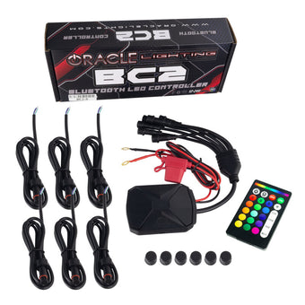 compare product ORACLE Lighting BC2 Bluetooth ColorShift RGB LED Controller - 6 Output