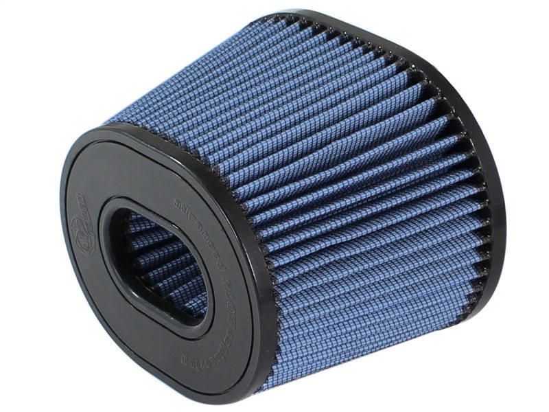 aFe MagnumFLOW Air Filters P5R Universal A/F 3.25in F x (9x6.5)in B x (6.75x5.5)in T x 3.375in H - My Store