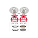Power Stop 05 - 06 Saab 9 - 2X Rear Z26 Street Warrior Brake Kit w/Calipers - My Store