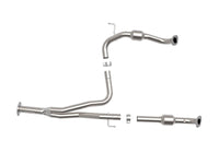 aFe Toyota Tacoma 16 - 17 V6 - 3.5L Twisted Steel Y - Pipe w/ Cat - My Store