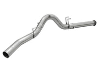 aFe MACHForce XP Exhaust 5in DPF - Back Stainless Steel Exhaust 2015 Ford Turbo Diesel V8 6.7L No Tip - My Store