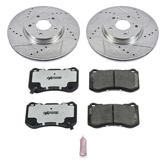 compare product Power Stop 04-08 Acura TL Front Z26 Street Warrior Brake Kit