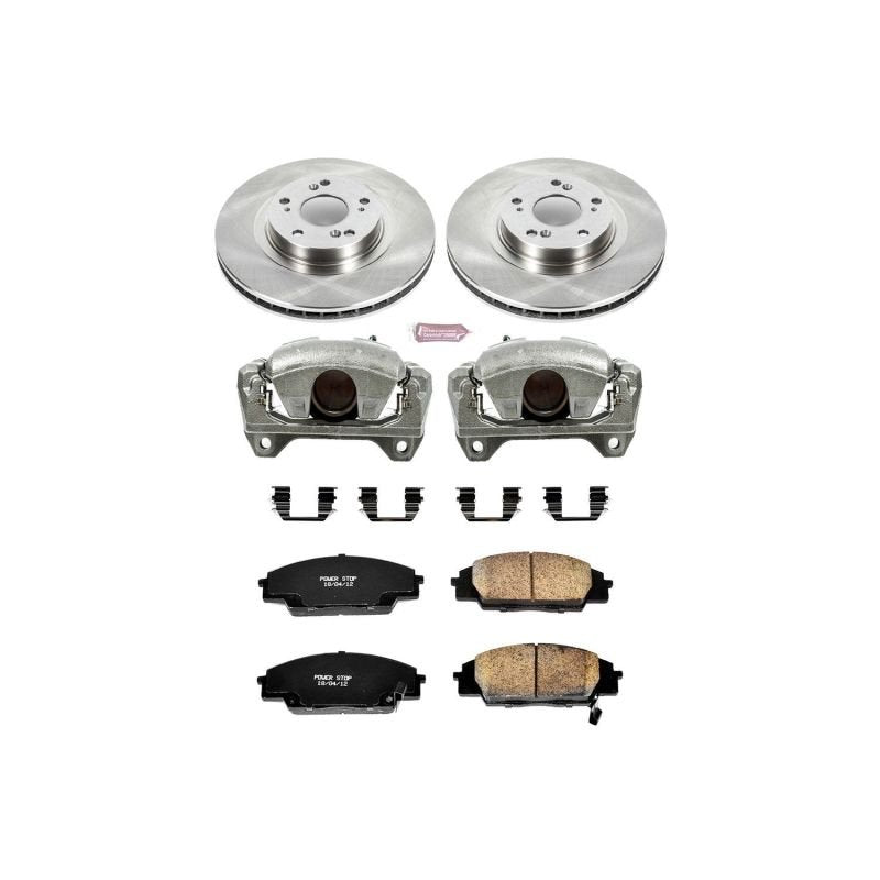 Power Stop 02 - 06 Acura RSX Front Autospecialty Brake Kit w/Calipers - My Store
