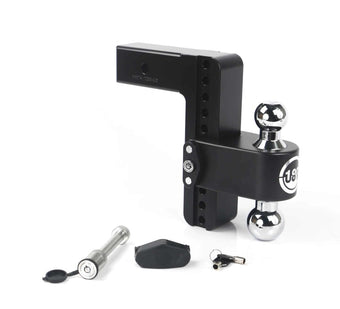 compare product Weigh Safe 180 Hitch 8in Drop Hitch & 2.5in Shank (10K/18.5K GTWR) w/WS05 - Black Cerakote