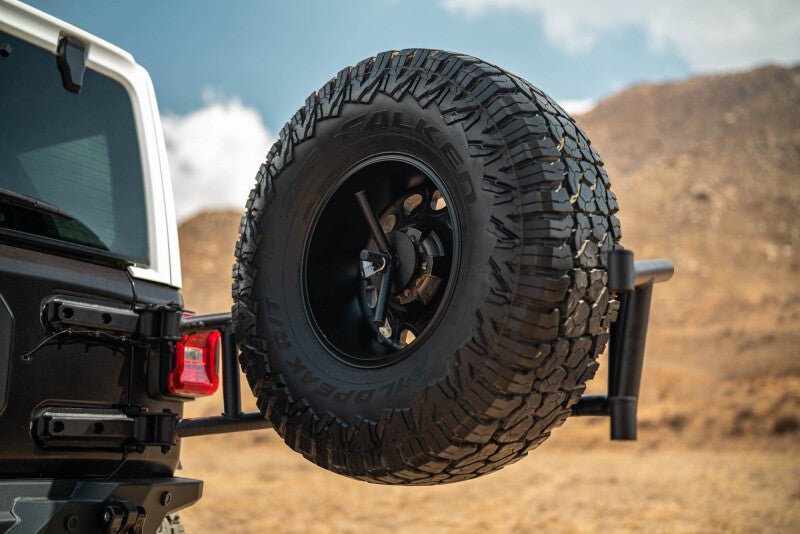 DV8 18 - 25 Jeep Wrangler JL Body Mounted Tire Carrier - My Store