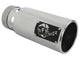 aFe SATURN 4S 4in SS Intercooled Exhaust Tip - Polished 4in In x 5in Out x 12in L Bolt - On - My Store