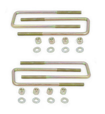 compare product MaxTrac 09-18 Ford F-150 2WD Rear U-Bolts for 2in Lift Blocks - Square - Set of 4
