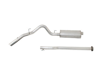 compare product Gibson 15-19 Ford F-150 XL 5.0L 3in Cat-Back Single Exhaust - Stainless