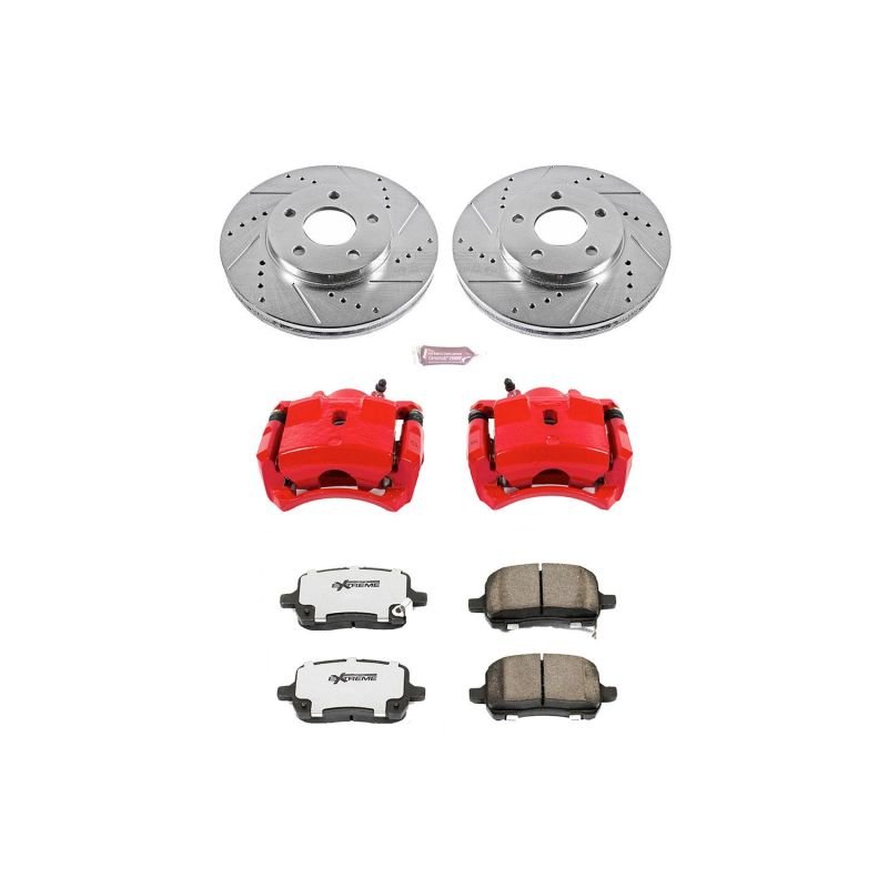 Power Stop 08 - 11 Chevrolet HHR Front Z26 Street Warrior Brake Kit w/Calipers - My Store