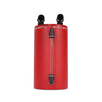 Mishimoto Large Aluminum Oil Catch Can - Wrinkle Red - My Store