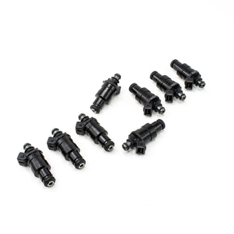 compare product DeatschWerks Universal 1200cc Low Impedance 11mm Upper Injector - Set of 8