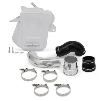 compare product Mishimoto 2017+ Ford 6.7L Powerstroke Air-To-Water Intercooler - Micro-Wrinkle Silver