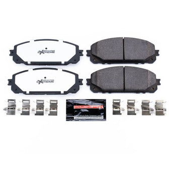 compare product Power Stop 14-19 Jeep Cherokee Front Z36 Truck & Tow Brake Pads w/Hardware